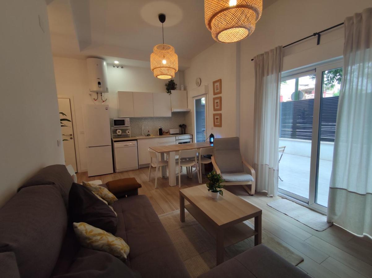 Ferienwohnung Bajo Luminoso En Barrio De Nervion Sevilla Exterior foto
